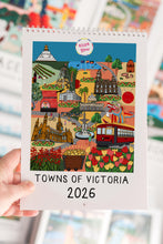 Load image into Gallery viewer, Towns of Victoria Art Series 2026 Calendar