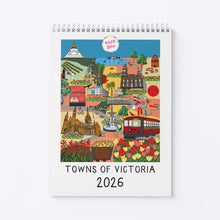 Load image into Gallery viewer, Towns of Victoria Art Series 2026 Calendar