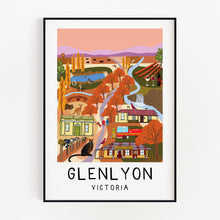 Load image into Gallery viewer, Glenlyon - Country Victoria Towns Art Series - Wall Art Print