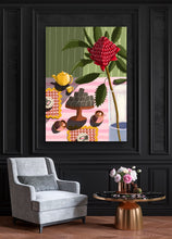 Load image into Gallery viewer, "Just whipped up some Lamingtons" - Wall Art - Art Print