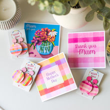 Load image into Gallery viewer, Mother's Day Card - Gingham Multi