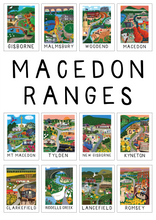 Load image into Gallery viewer, Macedon Ranges Tea Towel