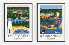 Load image into Gallery viewer, Port Fairy - Coastal Towns of Victoria Art Series - Wall Art Print