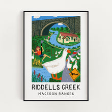Load image into Gallery viewer, Riddells Creek - Macedon Ranges Art Series - Wall Art Print