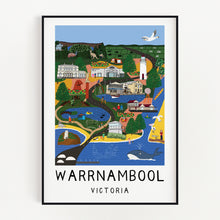 Load image into Gallery viewer, Warrnambool - Coastal Towns of Victoria Art Series - Wall Art Print
