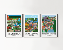 Load image into Gallery viewer, Hepburn Springs - Country Victoria Towns Art Series - Wall Art Print