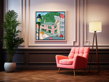 Load image into Gallery viewer, Pink Cafe Paris - Wall Art