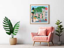 Load image into Gallery viewer, Pink Cafe Paris - Wall Art
