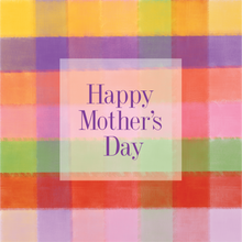 Load image into Gallery viewer, Mother's Day Card - Gingham Multi