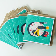 Load image into Gallery viewer, Sunday Brunch - Green - Greeting Card