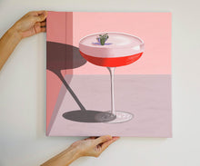 Load image into Gallery viewer, French Pink Martini - Wall Art- Sault Collection