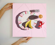 Load image into Gallery viewer, Sunday Brunch - Light Pink - Wall Art
