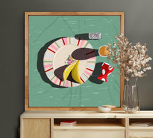 Load image into Gallery viewer, Sunday Brunch - Green - Wall Art
