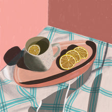 Load image into Gallery viewer, Tea with Lemon - Mini Art Print