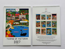 Load image into Gallery viewer, Towns of Victoria Art Series 2027 Calendar
