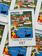Load image into Gallery viewer, Towns of Victoria Art Series 2027 Calendar
