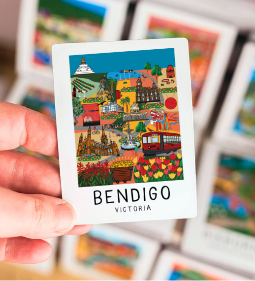Magnet - Bendigo - Fridge Magnet
