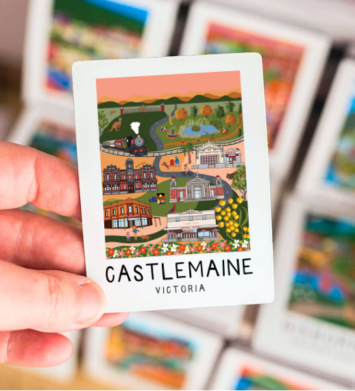 Magnet - Castlemaine - Fridge Magnet