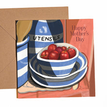Load image into Gallery viewer, Mother&#39;s Day Card - Cornish Ware Calling
