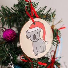 Load image into Gallery viewer, Aussie Animals - Handmade Christmas Bauble Set x4
