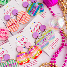 Load image into Gallery viewer, Merry Vibes Only - Handmade Christmas Earrings
