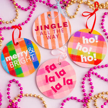 Load image into Gallery viewer, A Colourful Christmas - Handmade Christmas Bauble Set x4
