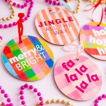 Load image into Gallery viewer, A Colourful Christmas - Handmade Christmas Bauble Set x4
