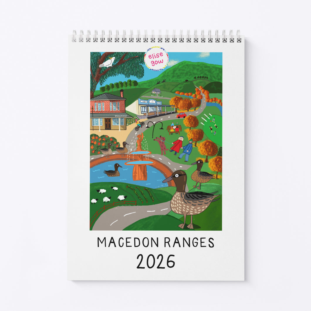 Macedon Ranges Art Series 2026 Calendar - PRE-ORDER