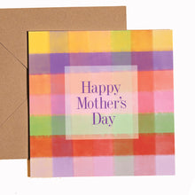 Load image into Gallery viewer, Mother&#39;s Day Card - Gingham Multi
