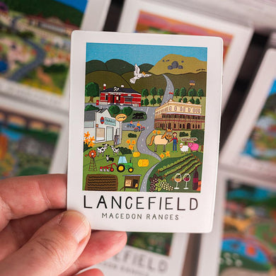 Lancefield Fridge Magnet