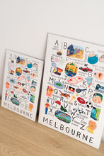 Load image into Gallery viewer, A-Z Melbourne Art Print Wall Art
