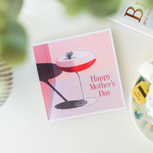 Load image into Gallery viewer, Mother&#39;s Day Card - French Pink Martini
