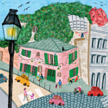 Load image into Gallery viewer, Pink Cafe Paris - Wall Art
