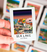 Load image into Gallery viewer, Magnet - Sea Lake - Fridge Magnet
