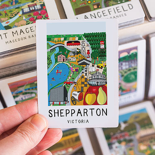 Magnet - Shepparton - Fridge Magnet