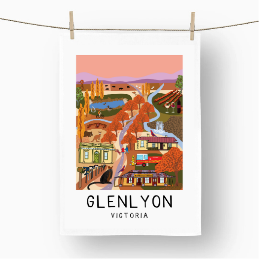 Tea Towel - Glenlyon Victoria