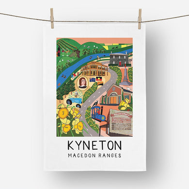 kyneton tea towel