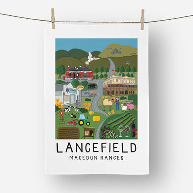lancefield tea towel