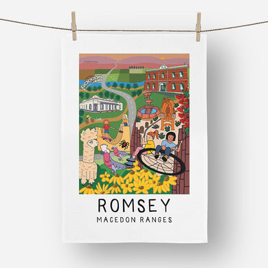 romsey tea towel