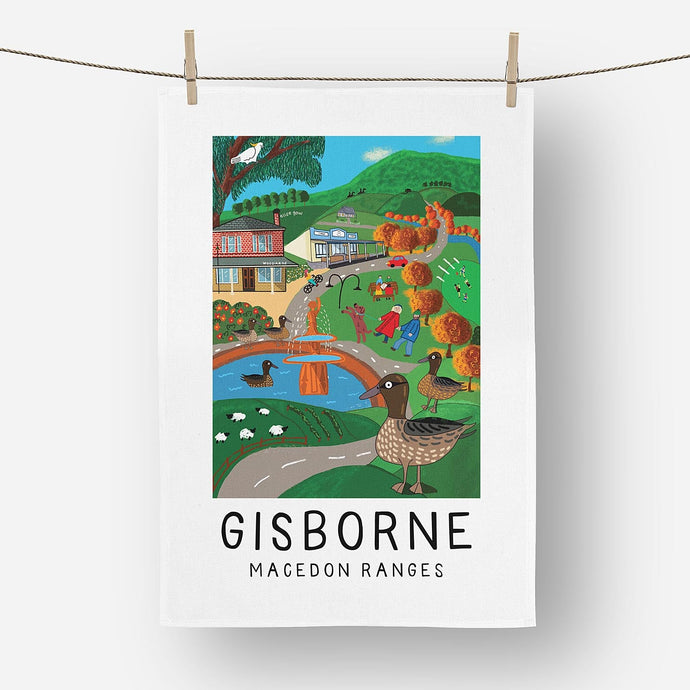 gisborne tea towel