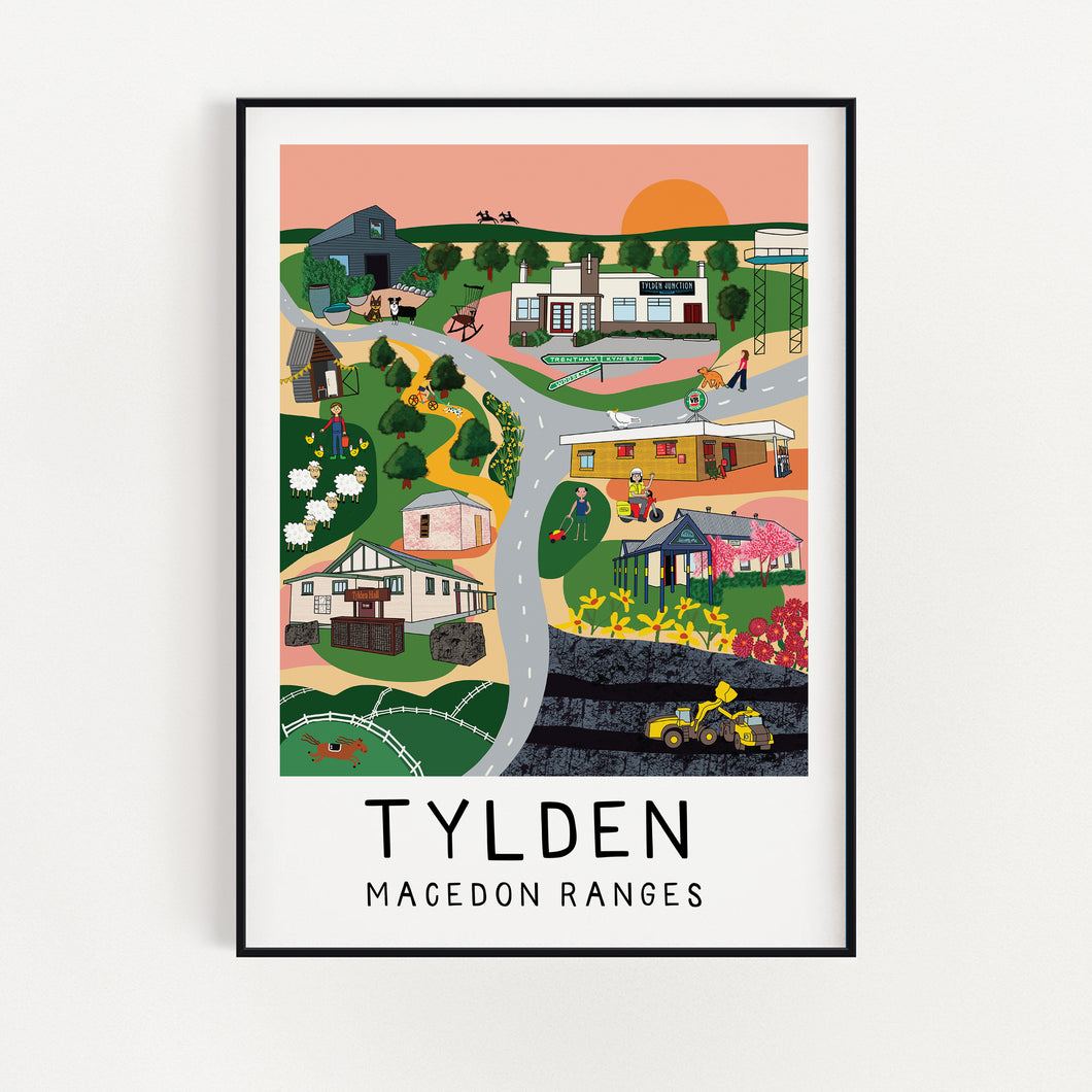 Tylden - Macedon Ranges Art Series - Wall Art Print