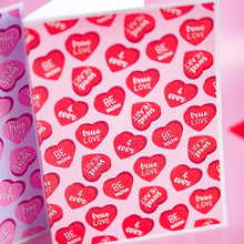 Load image into Gallery viewer, Candy Hearts - Valentine&#39;s Day Card
