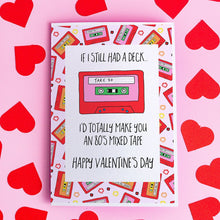 Load image into Gallery viewer, Mixed Tape - Valentine&#39;s Day Card

