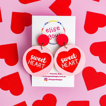 Load image into Gallery viewer, Valentine&#39;s Day - Sweet Heart (Matching) - Handmade Earrings
