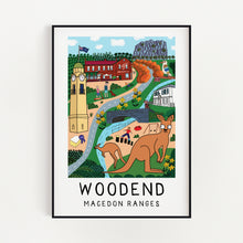 Load image into Gallery viewer, Woodend - Macedon Ranges Art Series - Wall Art Print
