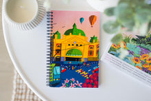 Load image into Gallery viewer, Flinders St Station - Melbourne Icon - Notebook
