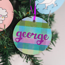 Load image into Gallery viewer, Personalised Handmade Christmas Bauble
