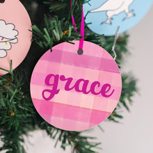 Load image into Gallery viewer, Personalised Handmade Christmas Bauble
