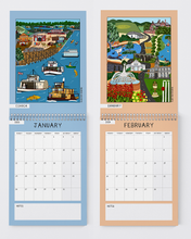 Load image into Gallery viewer, Towns of Victoria Art Series 2026 Calendar
