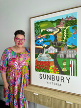 Load image into Gallery viewer, Sunbury - Country Victoria Towns Art Series - Wall Art Print
